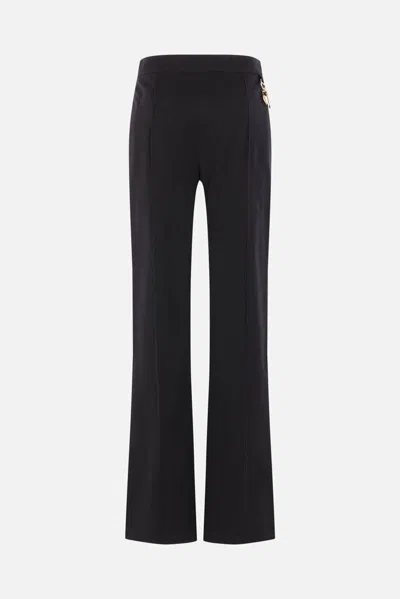 Chloé Sofie D Hoore Pijamas Wool Trousers In Gray