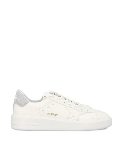 Golden Goose Pure Star Low-top Sneakers In White