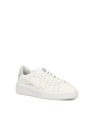 Golden Goose Pure Star Low-top Sneakers In White
