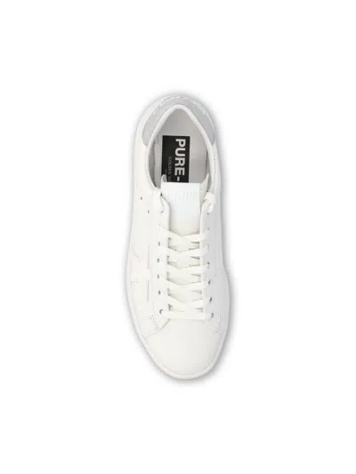 Golden Goose Pure Star Low-top Sneakers In White
