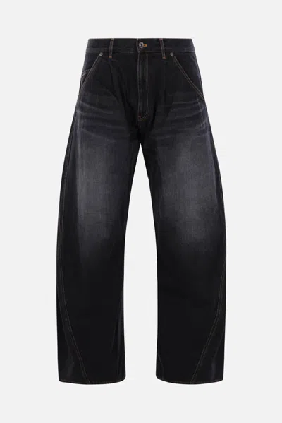 Khoki Button-fastening Jeans In Black