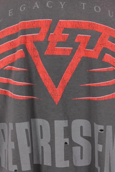 Represent Living Legacy Graphic Print T-shirt In Gray