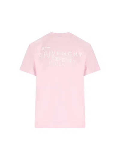 Givenchy T-shirt And Polo Shirt In Pink