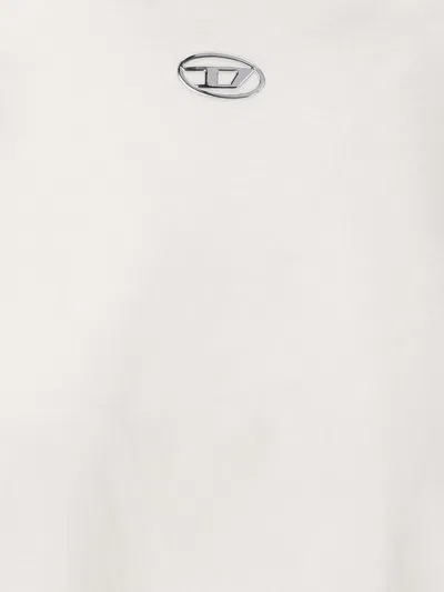 Diesel T-shirt And Polo Shirt In White