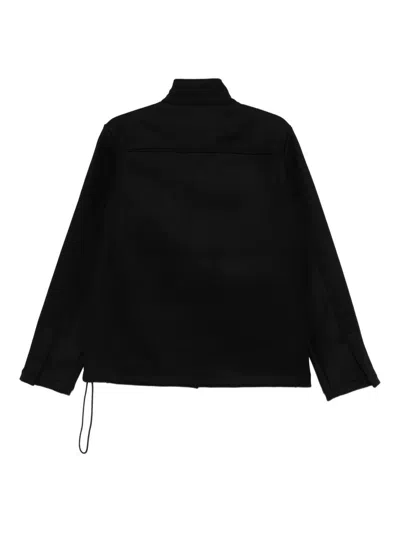 Ranra Hearth Full Zip Wool Jacket Clothing In Black