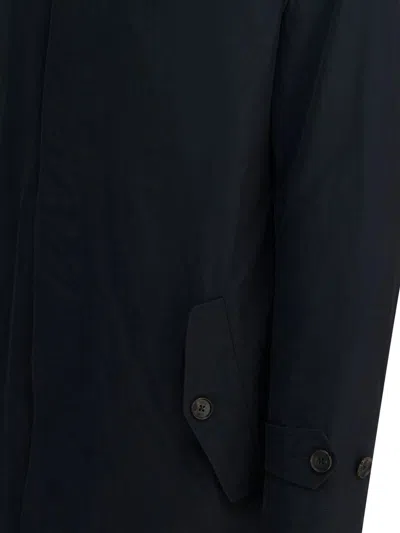 Baracuta Buttoned Coat In Blue