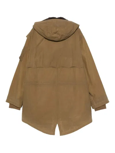 Baracuta Waxed Cotton Clothing In Brown