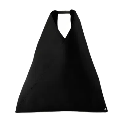 Mm6 Maison Margiela Mm6 By Maison Margiela Classic Japanese Bag - Polyester - Black In Black