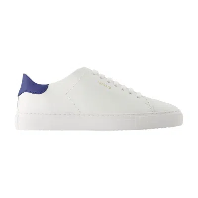 Axel Arigato Clean 90 Sneakers In White Leather In Multi