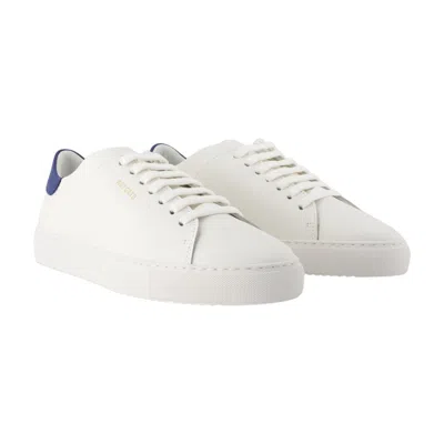 Axel Arigato Clean 90 Sneakers In White Leather In Multi