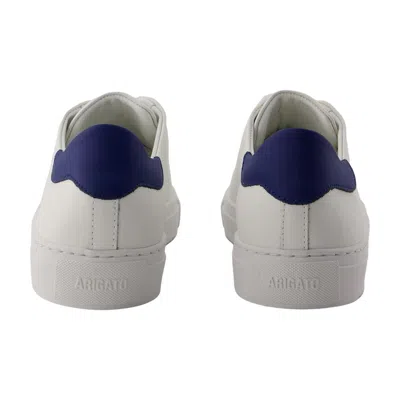 Axel Arigato Clean 90 Sneakers In White Leather In Multi