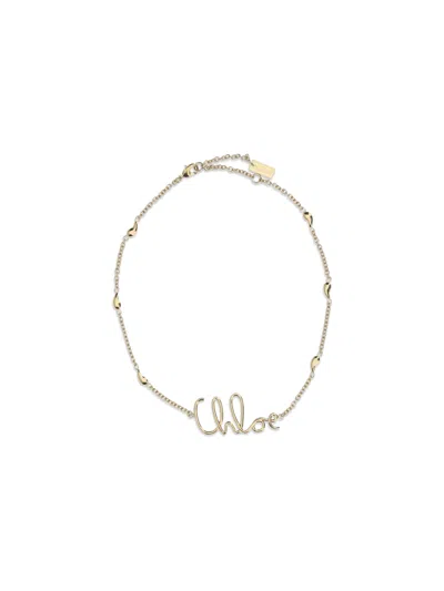 Chloé Women Iconic Necklace In Gold