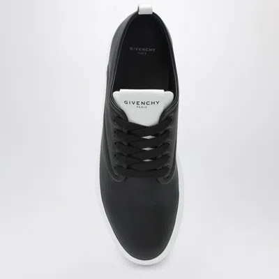 Givenchy New City Leather Low Sneakers Shoes In Black