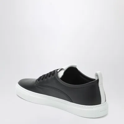 Givenchy New City Leather Low Sneakers Shoes In Black