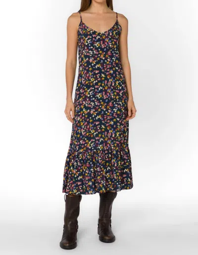 Velvet Heart Adele Ditsy Floral Maxi Dress In Black In Multi