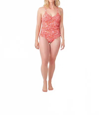 Carve Designs Women's Camari Tankini In Lisbon In Multi