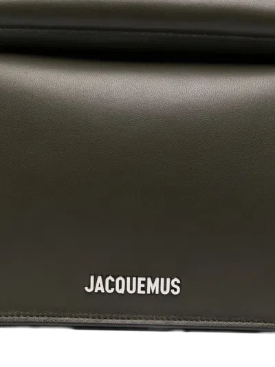 Jacquemus Saint Laurent Havana Crystal Black Acetate Sunglasses In Black