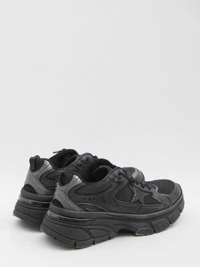 Golden Goose Malone Souliers Embellished Leather And Rubber Maureen Mules In Gray