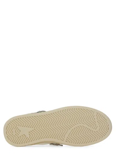 Golden Goose Gianvito Rossi Carla Leather Ballet Flats In Silver