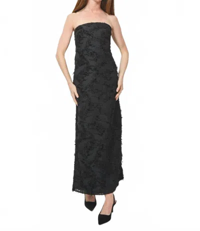 Samsoe Salazio Maxi Dress In Black In Black