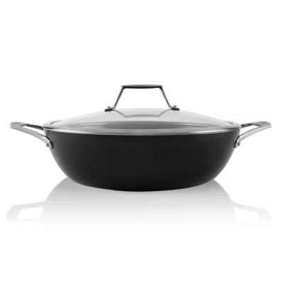 Techef Onyx Collection - 5 Quart Chef Pan In Black