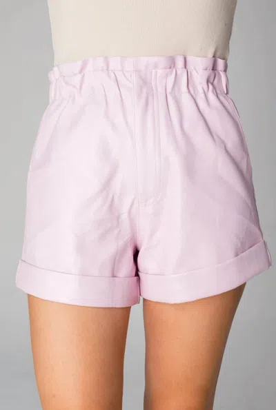 Buddylove Peyton Short In Lavender In Pink