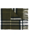 BURBERRY CHECK KNITTED SCARF,399602111768210
