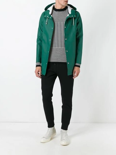 Shop Stutterheim Stockholm Raincoat - Green