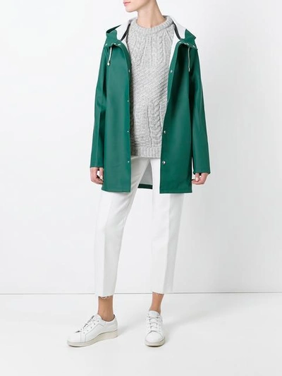 Shop Stutterheim Stockholm Raincoat - Green