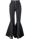 ELLERY FLARED CROPPED JEANS,XP552NRB11783370