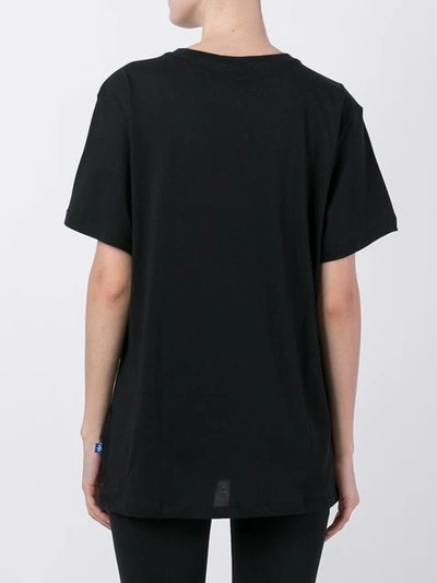 Gucci 'trefoil' T-shirt In Black