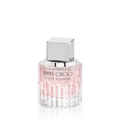 Shop Jimmy Choo Illicit Flower Edt 40ml In Fsp Studded Rose Pink Packaging