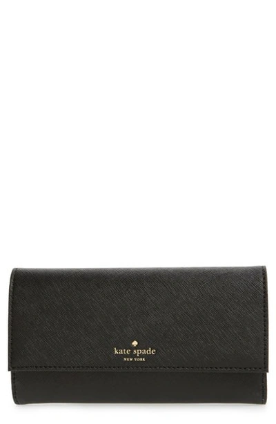 Shop Kate Spade Iphone 6/6s Wallet In Black