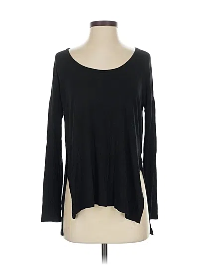 Pre-owned Beyond Yoga Long Sleeve T-shirt In Black