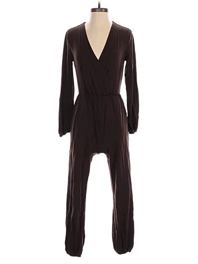 Pre-owned Unbranded Jumpsuit In Brown