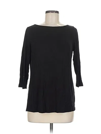 Pre-owned Amour Vert 3/4 Sleeve T-shirt In Black