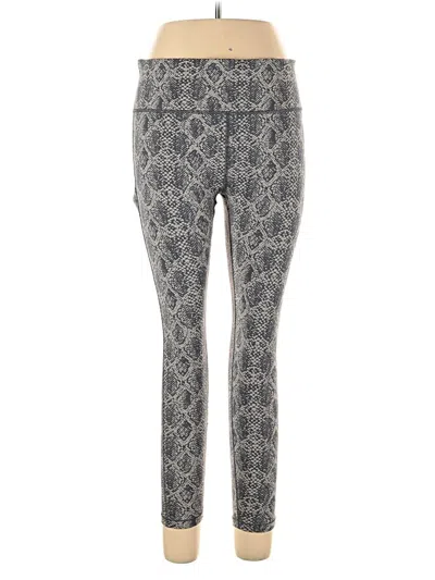 Pre-owned Athleta Leggings In Gray