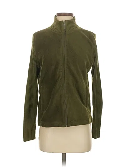 Pre-owned Fashion Bug Cardigan Sweater In Green