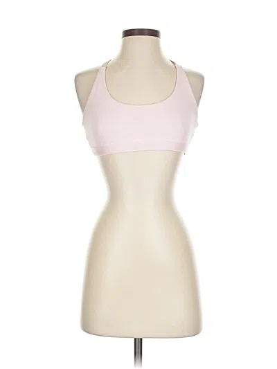 Pre-owned Uniquely Lorna Jane Tank Top Pink Halter Neckline Tops