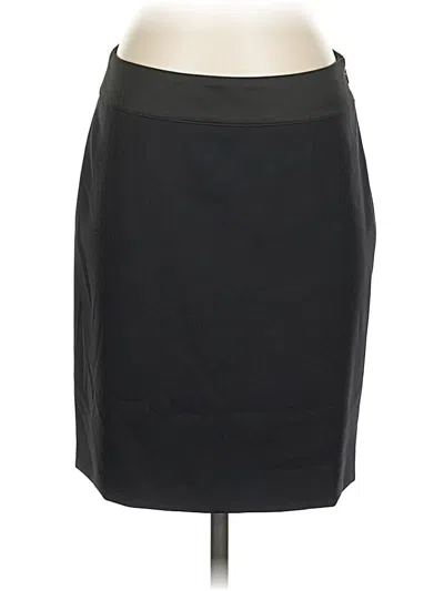 Pre-owned Georges Rech Wool Skirt In Black