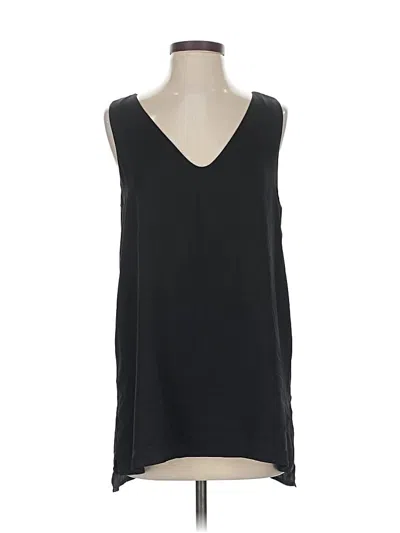 Pre-owned Ann Taylor Sleeveless T-shirt In Black