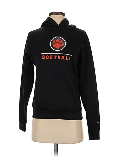 Pre-owned Assorted Brands Pullover Hoodie In Black