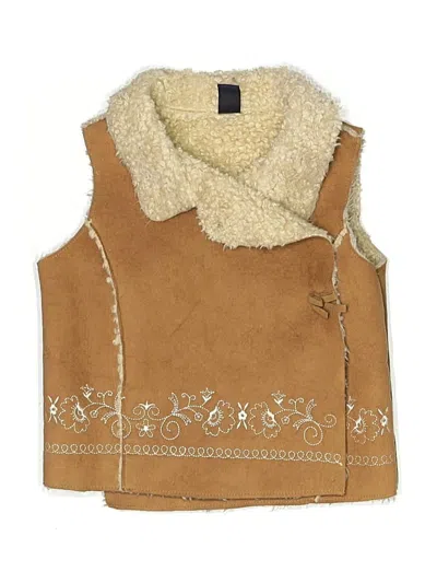 Pre-owned Baby Gap Kids' Vest In Brown