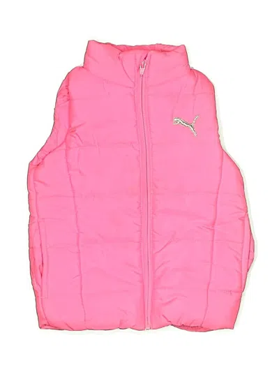 Pre-owned Puma Kids' Vest In Pink