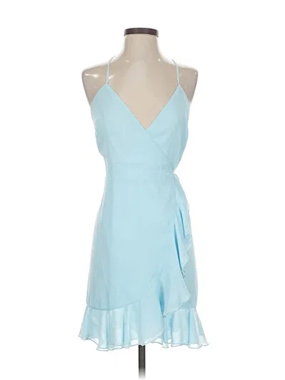 Pre-owned Lovers & Friends Cocktail Dress In Blue