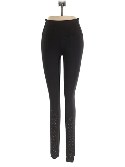 Pre-owned Lululemon Athletica Active Pants In Black