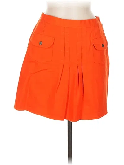 Pre-owned Esprit Casual Skirt In Orange