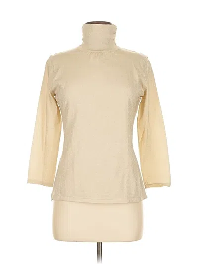 Pre-owned Harold's Short Sleeve Turtleneck In Brown