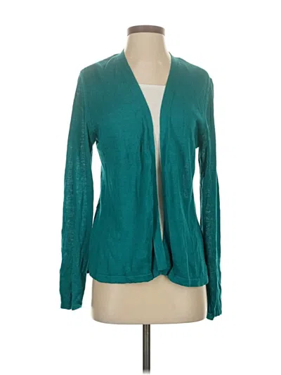 Pre-owned Jjill Cardigan Sweater In Blue