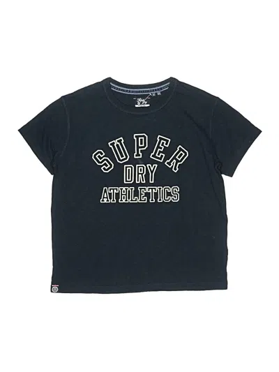 Pre-owned Superdry Kids' Short Sleeve T-shirt In Blue